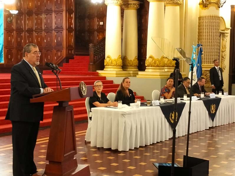 PRIMERA REUNIÓN DE LA COMISIÓN NACIONAL DEL EMPLEO DIGNO (CONED) CON LA PRESENCIA DEL PRESIDENTE DE LA REPÚBLICA