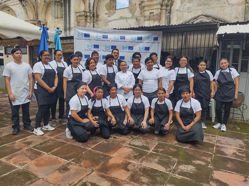 CLAUSURA DE CURSOS EN ANTIGUA GUATEMALA